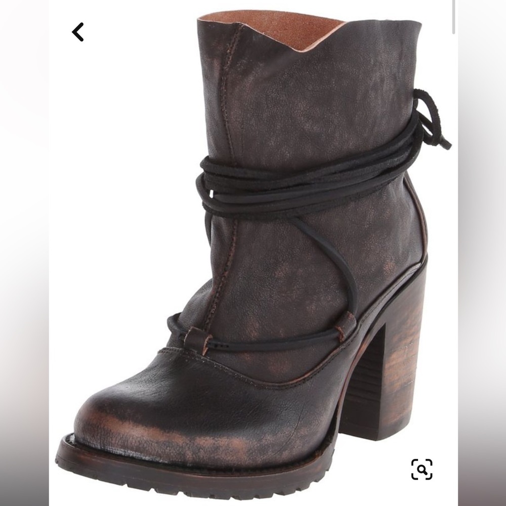 Freebird Jumpin lace-up booties